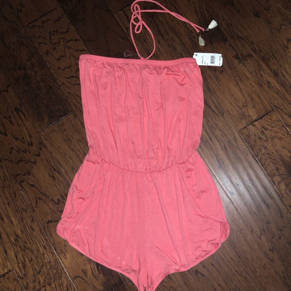 cute summer romper/swim coverup